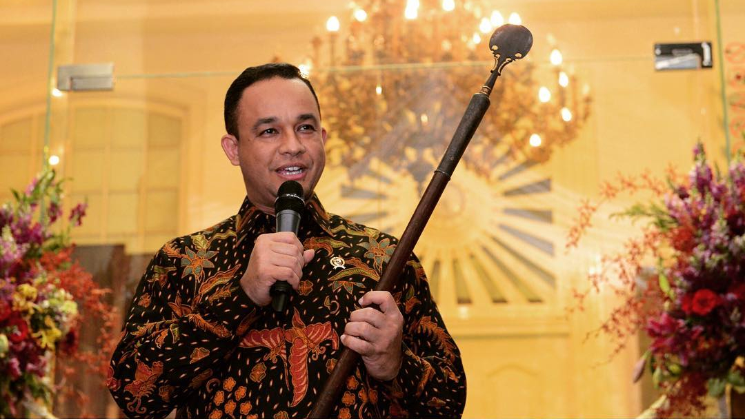 Anies Baswedan Tongkat Pangeran Diponegoro