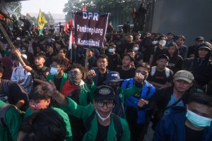 Demo tolak Revisi UU Pilkada